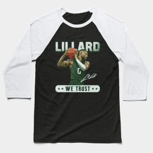 Damian Lillard Milwaukee Trust Baseball T-Shirt